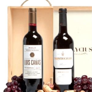 CAJA DE VINOS: D.O. RIOJA RESERVA 75 cl + D.O. RIOJA GRAN RESERVA 75 cl