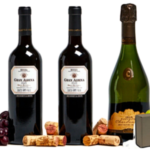 CAJA DE VINOS Y CAVA