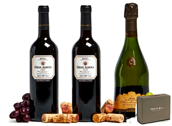 CAJA DE VINOS Y CAVA - Imagen 2