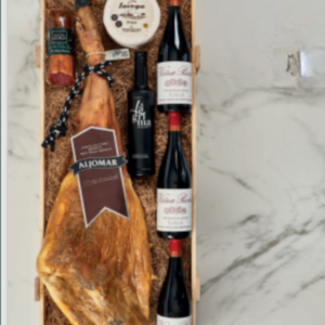 CAJA JAMONERA NAVIDAD