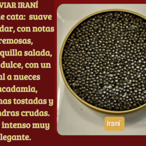 CAVIAR IRANÍ HUSO