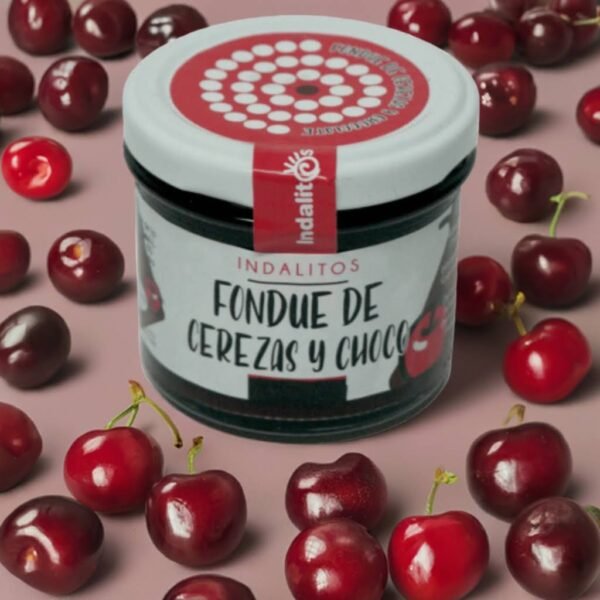 FONDUE DE CEREZAS Y CHOCOLATE 120gr