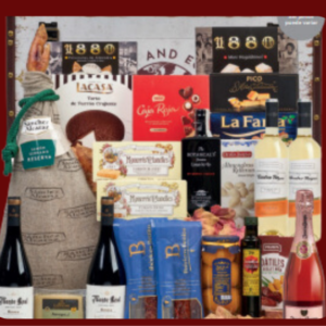 LOTE BAUL CESTA GOURMET NAVIDAD