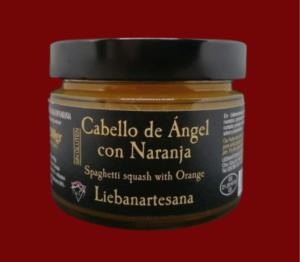 MERMELADA DE CABELLO DE ÁNGEL CON NARANJA, 300gr - Imagen 2