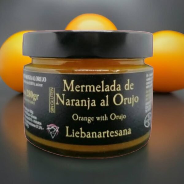 MERMELADA DE NARANJA AL ORUJO 300 gr