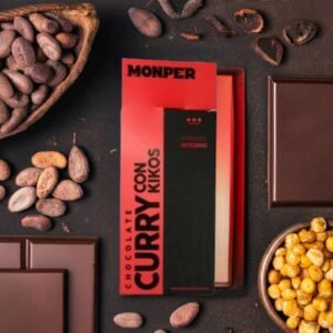 MONPER CHOCOLATE CURRY CON KIKOS 80 gr