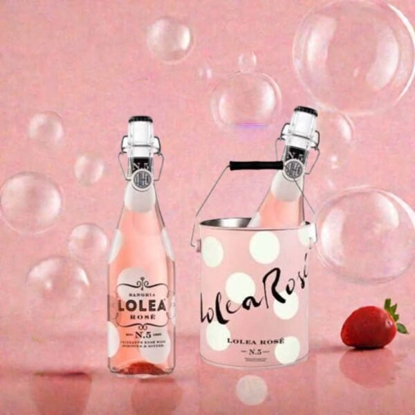 PACK 2 BOTELLAS DE SANGRÍA LOLEA Nº 5 ROSÉ Y CUBITERA