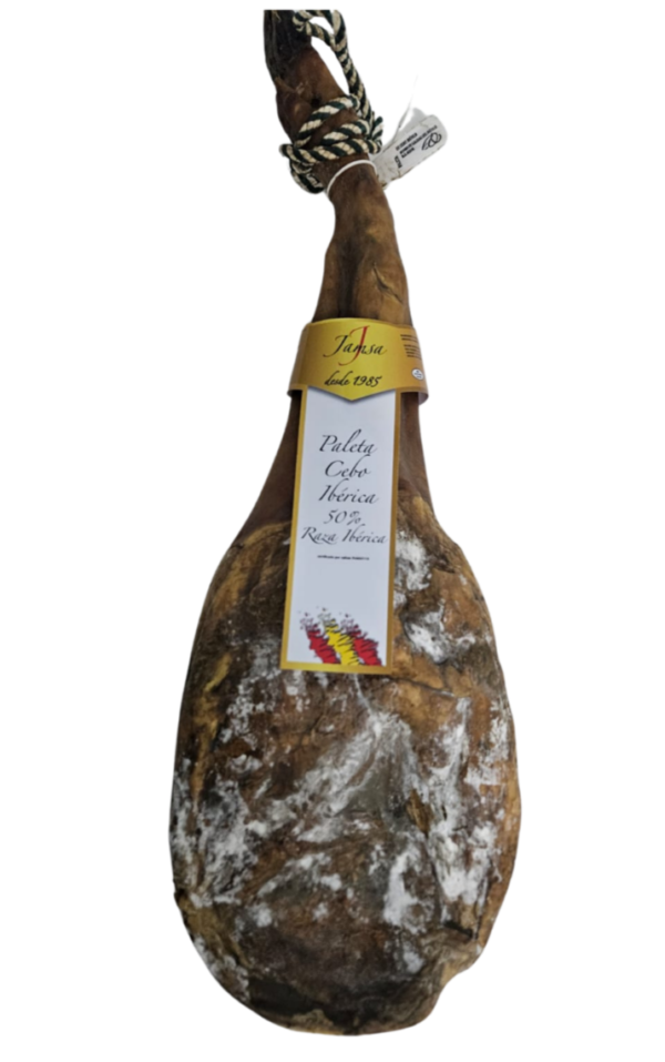 PALETA DE CEBO 50% RAZA IBÉRICA - GUIJUELO de 4,8 a 5,5 Kg - Imagen 2