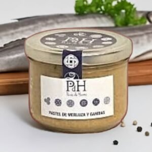 PASTEL DE MERLUZA Y GAMGAS PdH