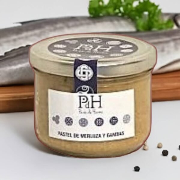 PASTEL DE MERLUZA Y GAMGAS PdH