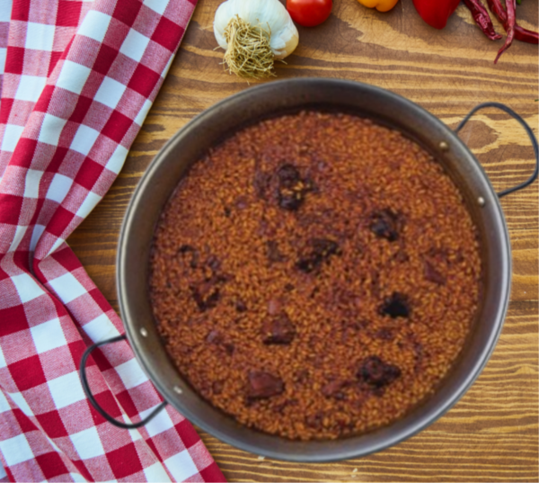 Paella de ibérico