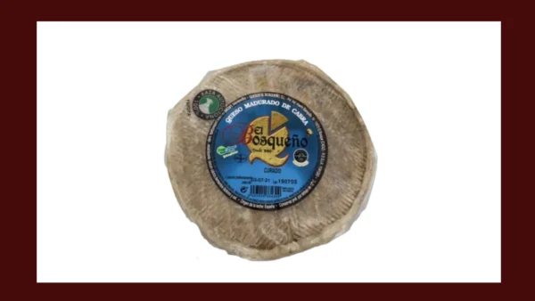 QUESO CURADO MANTECA CABRA EL BOSQUEÑO