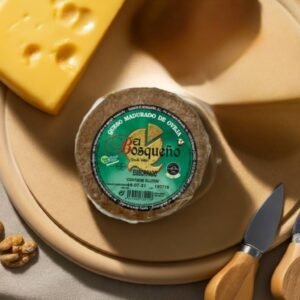 QUESO CURADO OVEJA EMBORRADO EN SALVADO DE TRIGO EL BOSQUEÑO