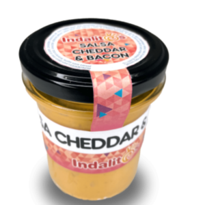 SALSA CHEDDAR CON BACON