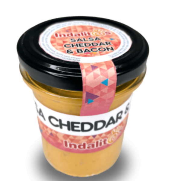 SALSA CHEDDAR CON BACON