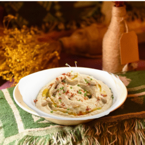 Hummus de Garbanzos y Pipas vegetariano