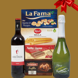 Lote Gourmet Navidad Espumoso y turrones